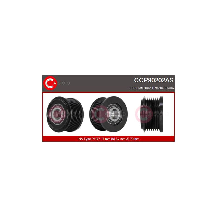 Casco Ccp90202As Pulley, Alternator