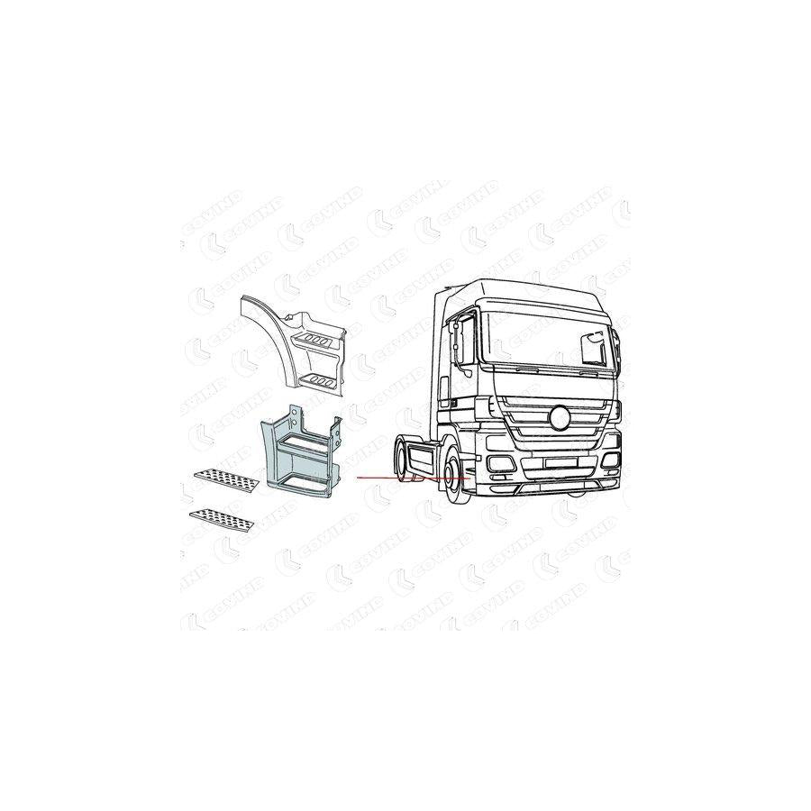 Covind 943/244 Rocker Panel