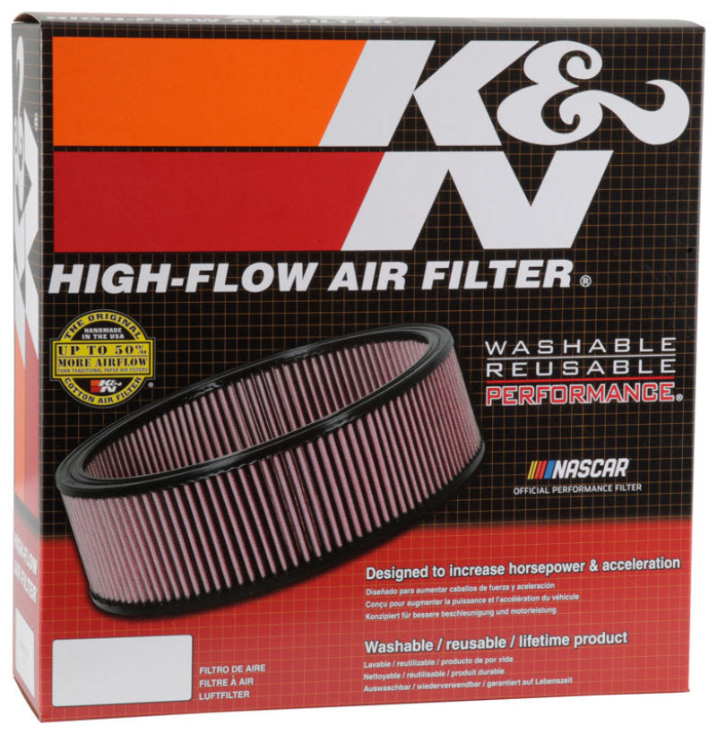 K&N Engineering K&N Round Air Filter 14in OD / 12in ID / 2.313in Height