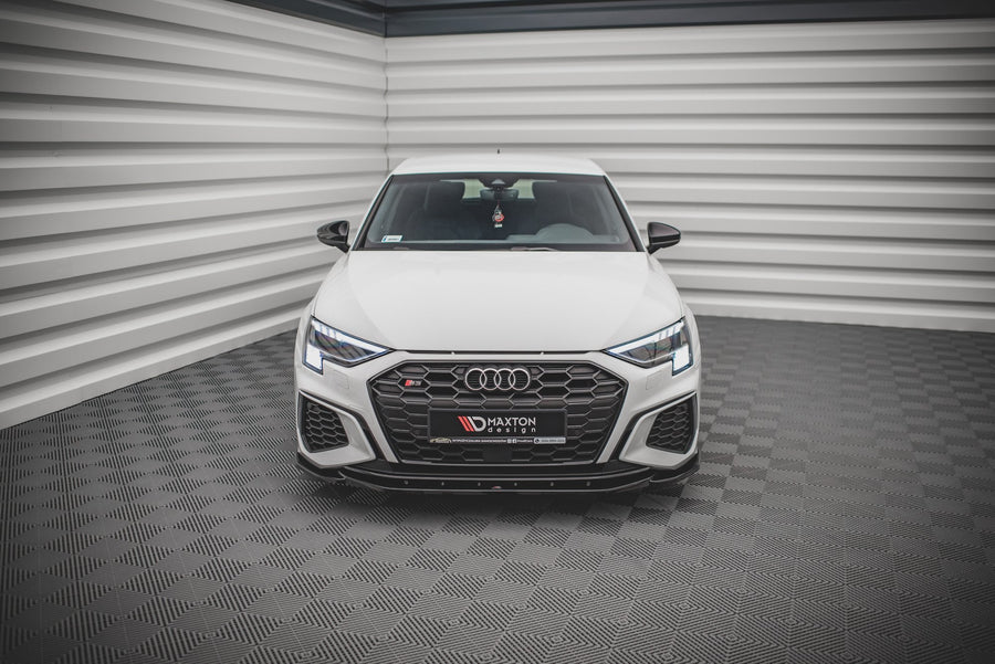 Maxton Design Audi S3 / A3 S-Line 8Y Front Splitter V.4