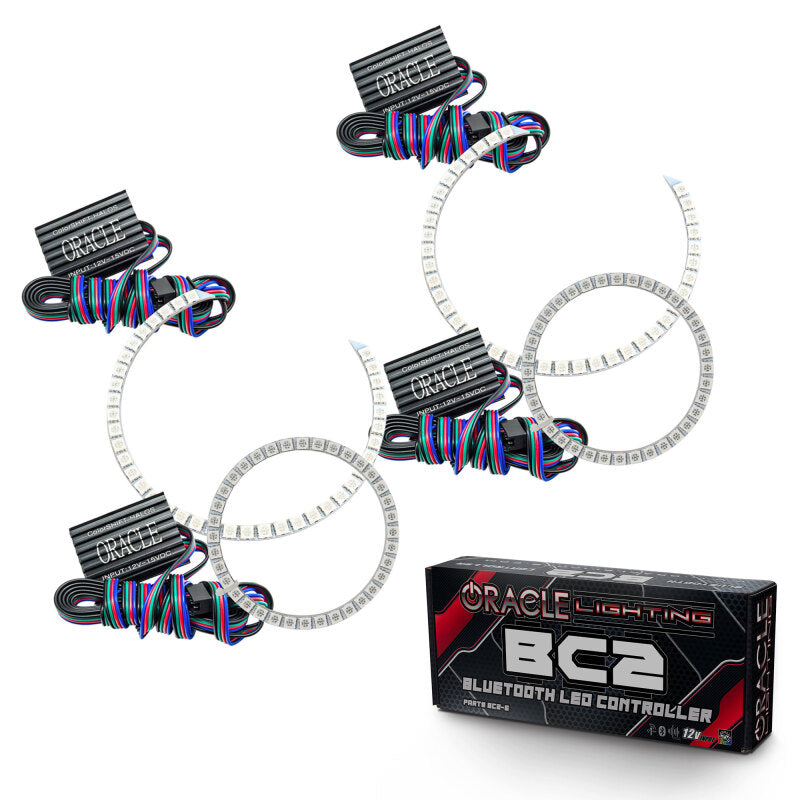 ORACLE Lighting Oracle Jaguar XF 08-10 Halo Kit - ColorSHIFT w/ BC1 Controller
