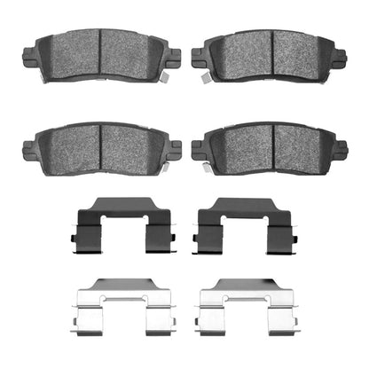 R1 Concepts R1 02-19 Buick Enclave Rear Super Duty Pads & Hardware Kit