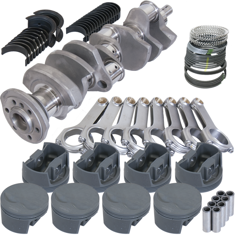 Eagle Chevy 400 3.750in Crank 5.700in H-Beam -5cc Flat Top 4.155in Pistons Rotating Assembly