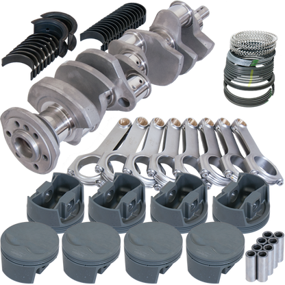 Eagle Chevy 400 3.750in Crank 5.700in H-Beam -5cc Flat Top 4.155in Pistons Rotating Assembly