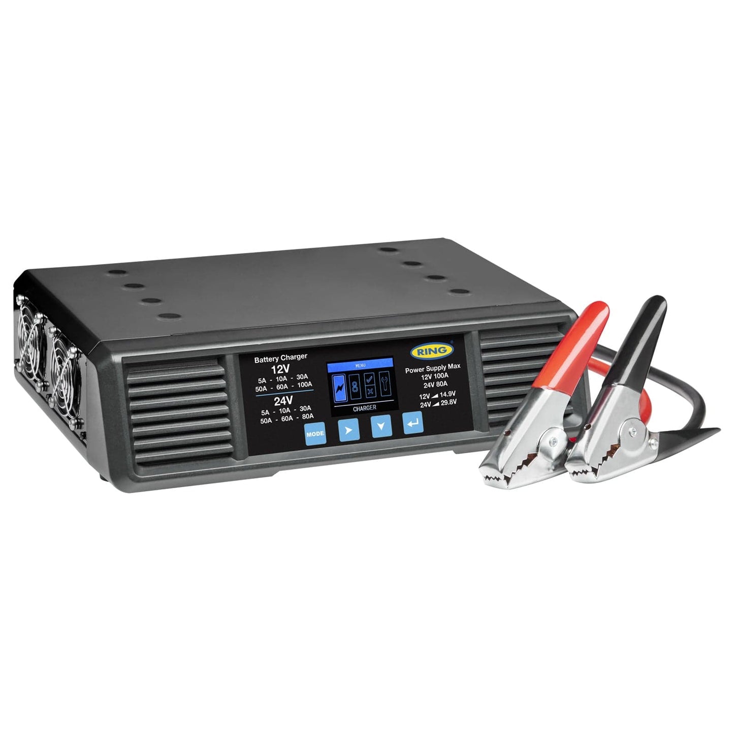 RING RSCP10024 SMART CHARGE PRO 100A 12/24V (2 units)