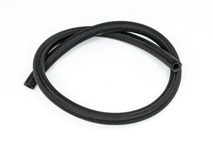 DeatschWerks 8AN Black Nylon Braided CPE Hose 3 Feet