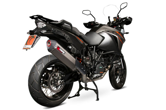 Scorpion RKT82TEO KTM 1190 Adventure Serket Parallel Slip-On - Titanium Sleeve | ML Performance UK UK