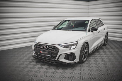 Maxton Design Audi S3 / A3 S-Line 8Y Front Splitter V.2