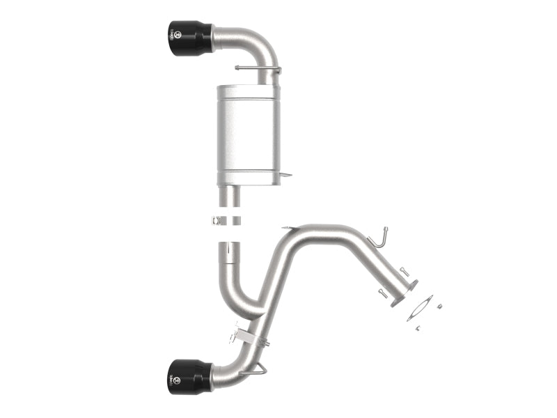 aFe Power Axle Back Exhaust - 19-20 Hyundai Veloster N L4-2.0L (t)