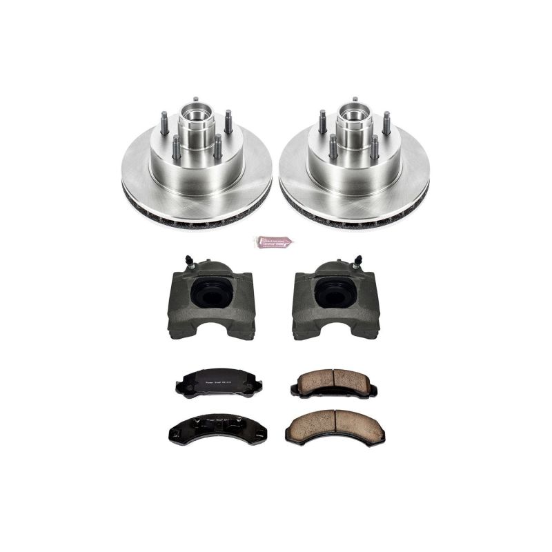 PowerStop Power Stop 90-97 Ford Aerostar Front Autospecialty Brake Kit w/Calipers