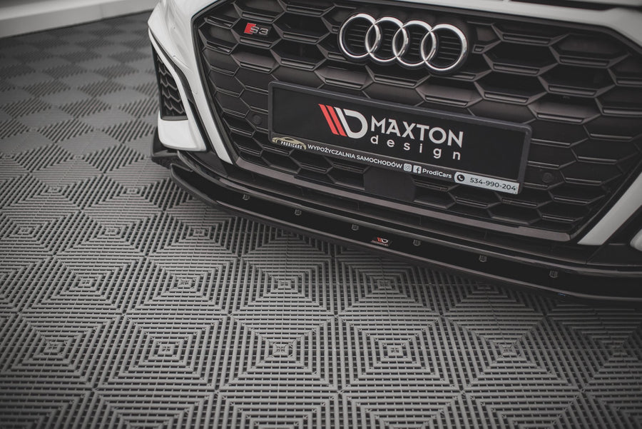 Maxton Design Audi S3 / A3 S-Line 8Y Front Splitter V.2