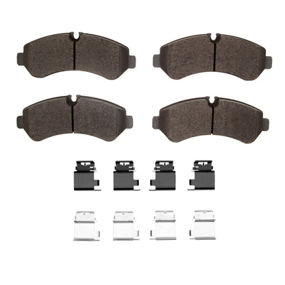 R1 Concepts R1 -25 American Coach Patriot Rear Optimum OE Pads & Hardware Kit