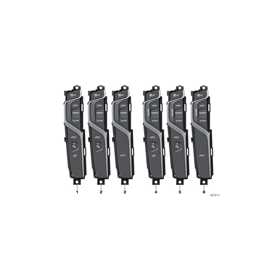 Genuine BMW 61316993917 G30 Operating Unit, Center Console (Inc. 530e & 530eX)