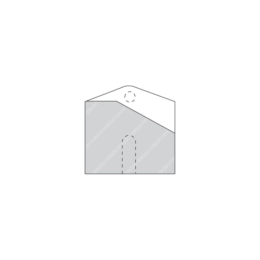 Ferodo FSL1093 Brake Pad Set Fuse+ Technology, With Acoustic Wear Warning
