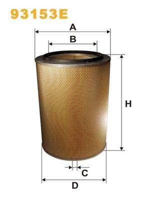 WIX Filters 93153E Air Filter