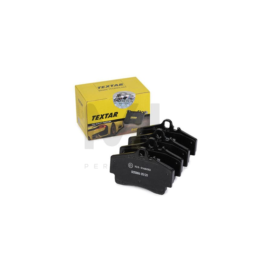 TEXTAR 2179203 Brake pad set prepared for wear indicator