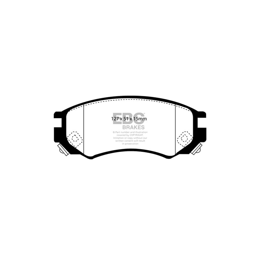 EBC PD40K1400 Nissan Sunny Ultimax Pad & Plain Disc Kit 2 | ML Performance UK Car Parts