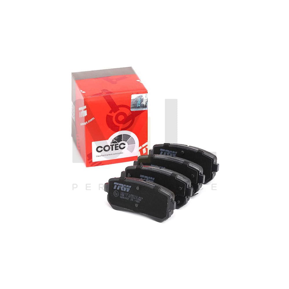 TRW Cotec Gdb3421 Brake Pad Set With Acoustic Wear Warning
