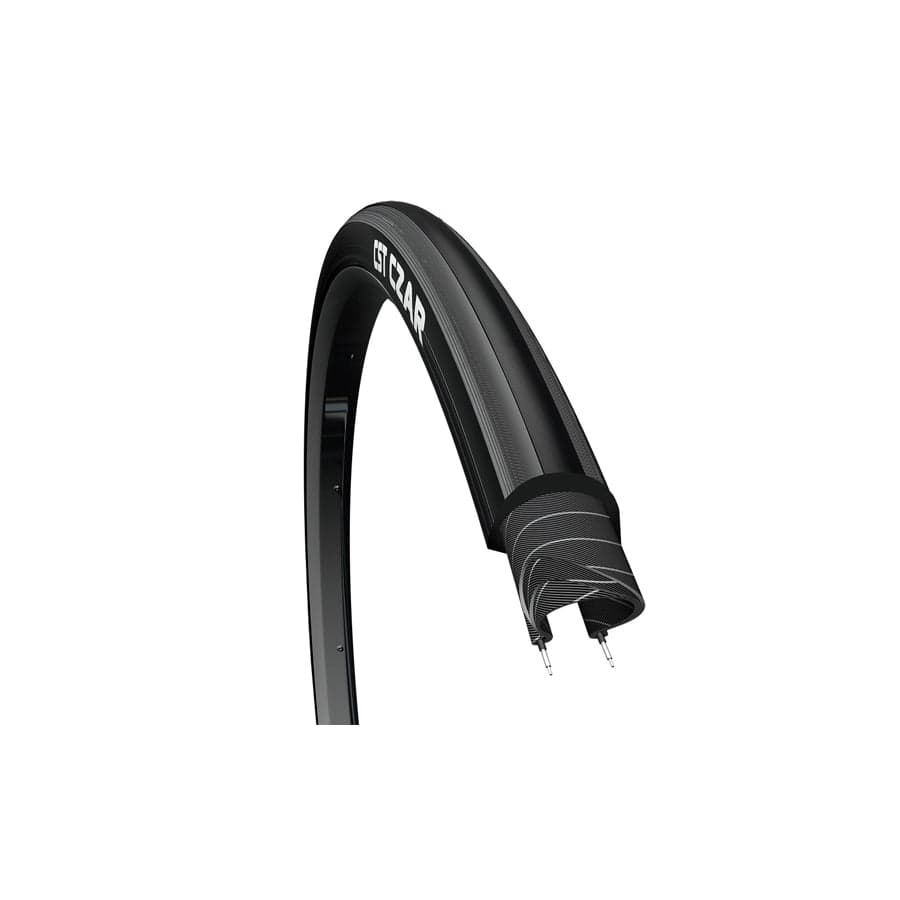 CST 2660047 CZAR 700X25C Black Dual Compound 60 TPI Folding Bead EPS