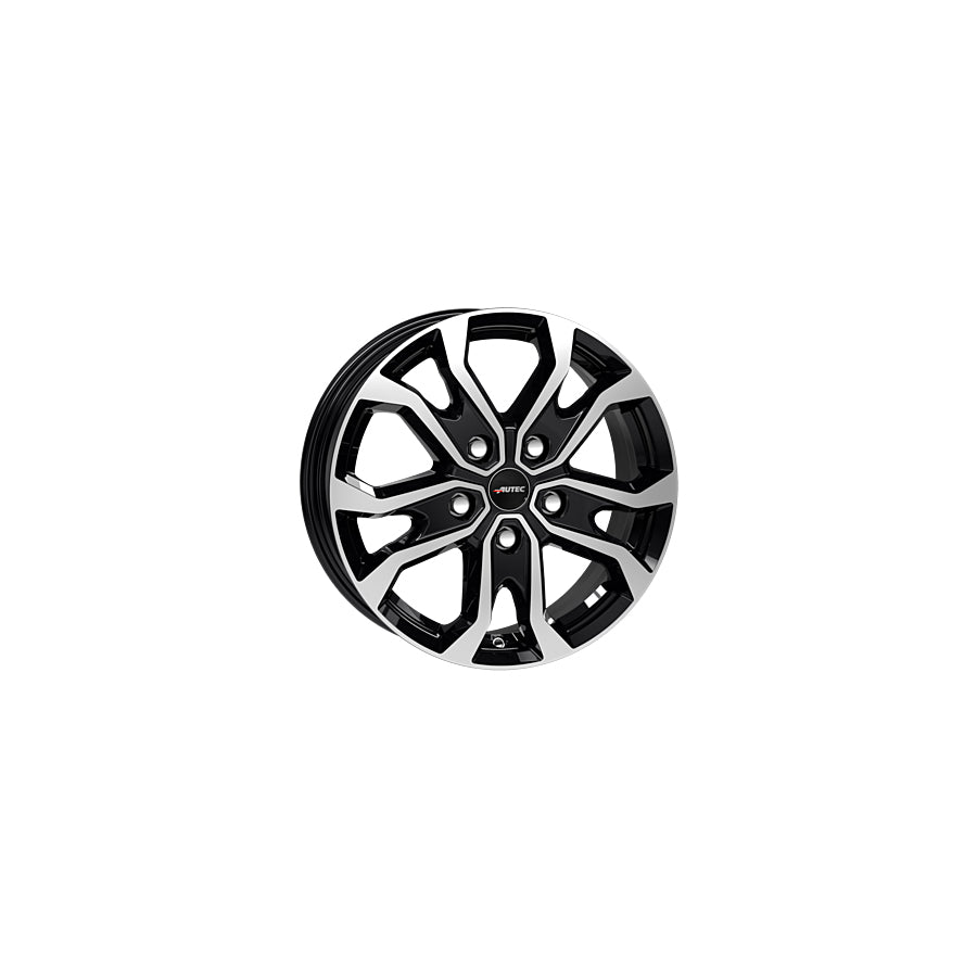 Autec Kiso 6.5x16 ET44 KS6516445113011 Black Polished Wheel