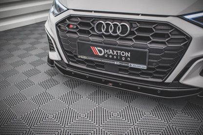 Maxton Design Audi S3 / A3 S-Line 8Y Front Splitter V.4