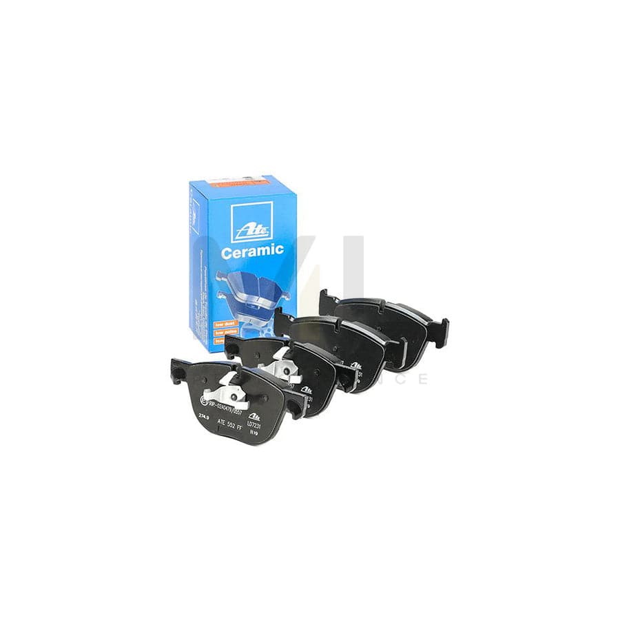 ATE Ceramic 13.0470-7231.2 Brake pad set excl. wear warning contact, prepared for wear indicator
