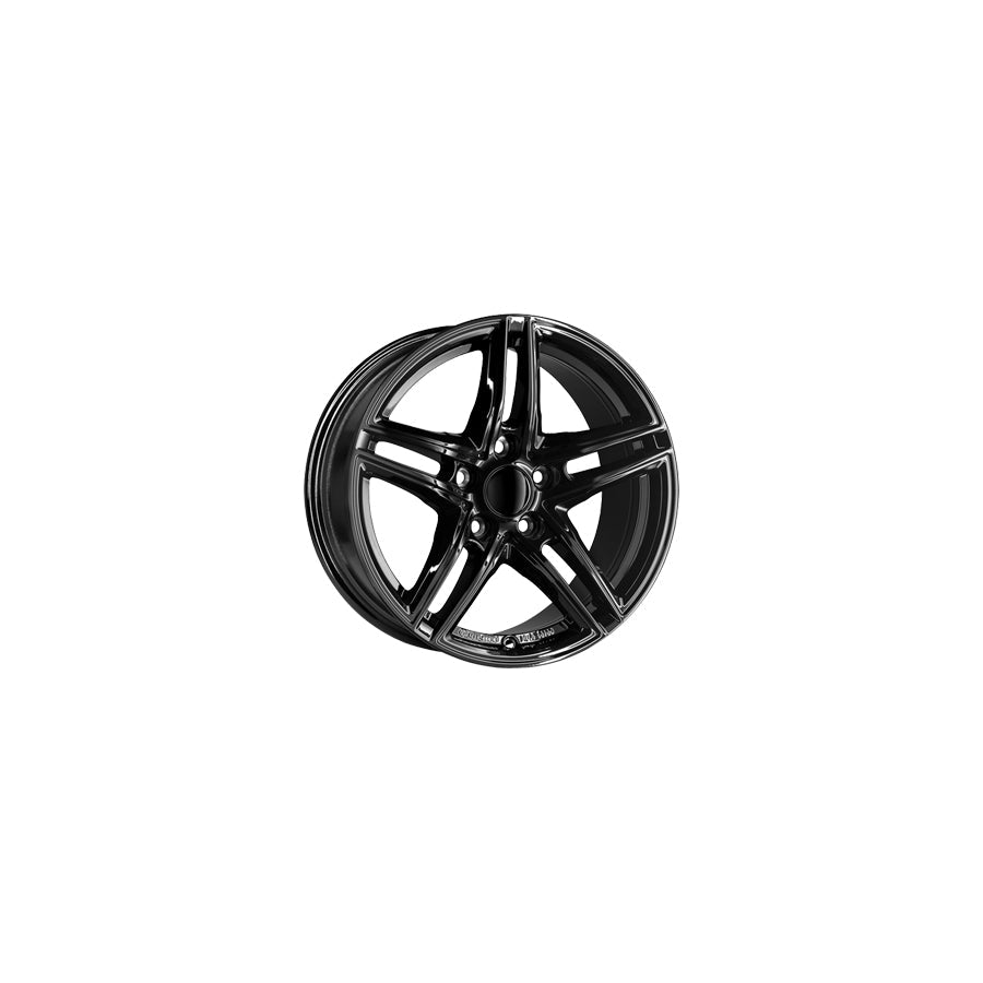Borbet XR 7.5x17 ET28 XR 75728112566,5BG/T Glossy Black Wheel