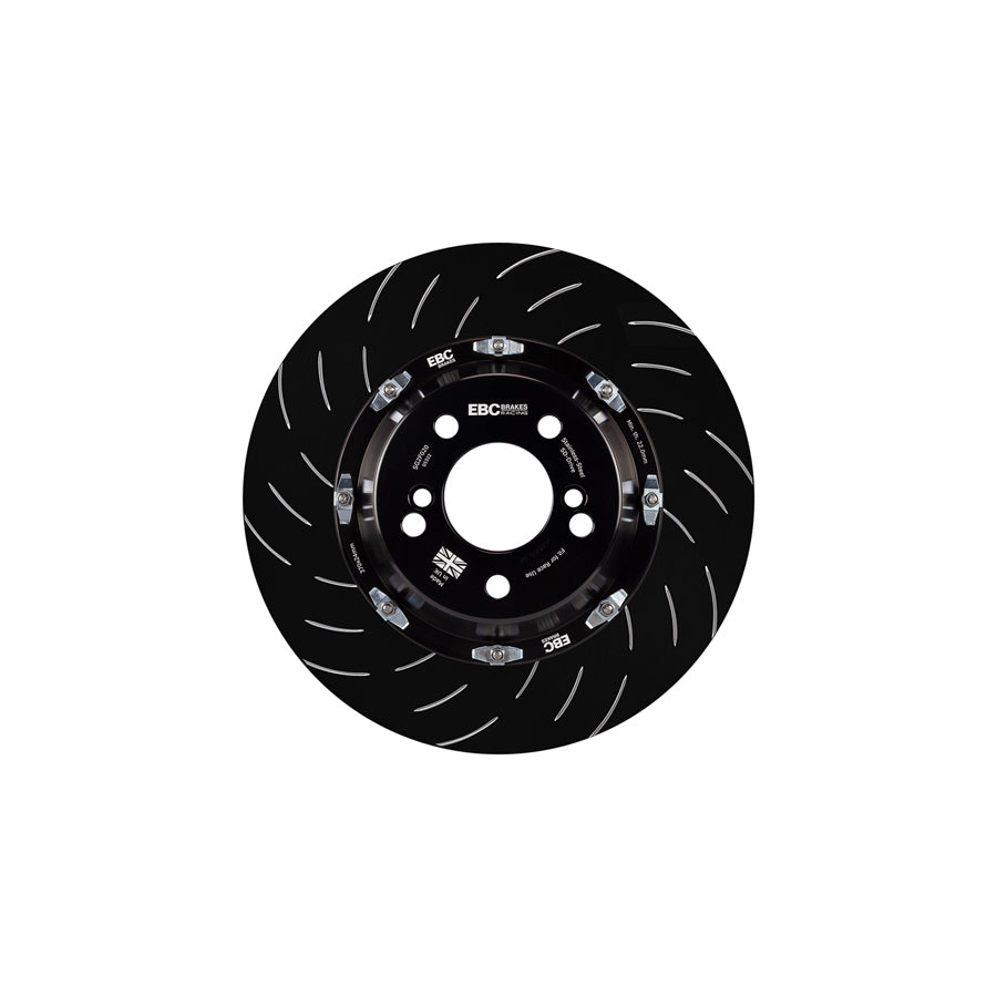 EBC P2DK054RPX BMW F87 F80 F82 Rear Kit RPX Full Race Pads & 2-Piece Fully-Floating Discs - Brembo Caliper 3 | ML Performance UK Car Parts