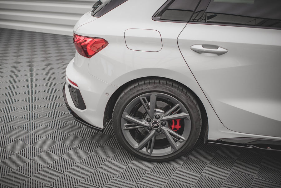 Maxton Design Audi S3 8Y Sportback Rear Side Splitters V.2