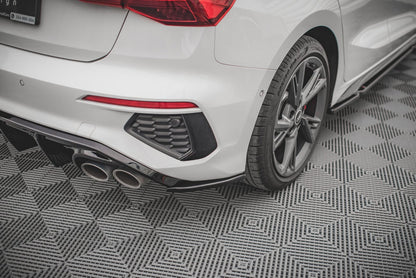 Maxton Design Audi S3 8Y Sportback Rear Side Splitters V.2