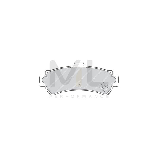 Ferodo Premier FDB1454 Brake Pad Set for Nissan Almera With Acoustic Wear Warning