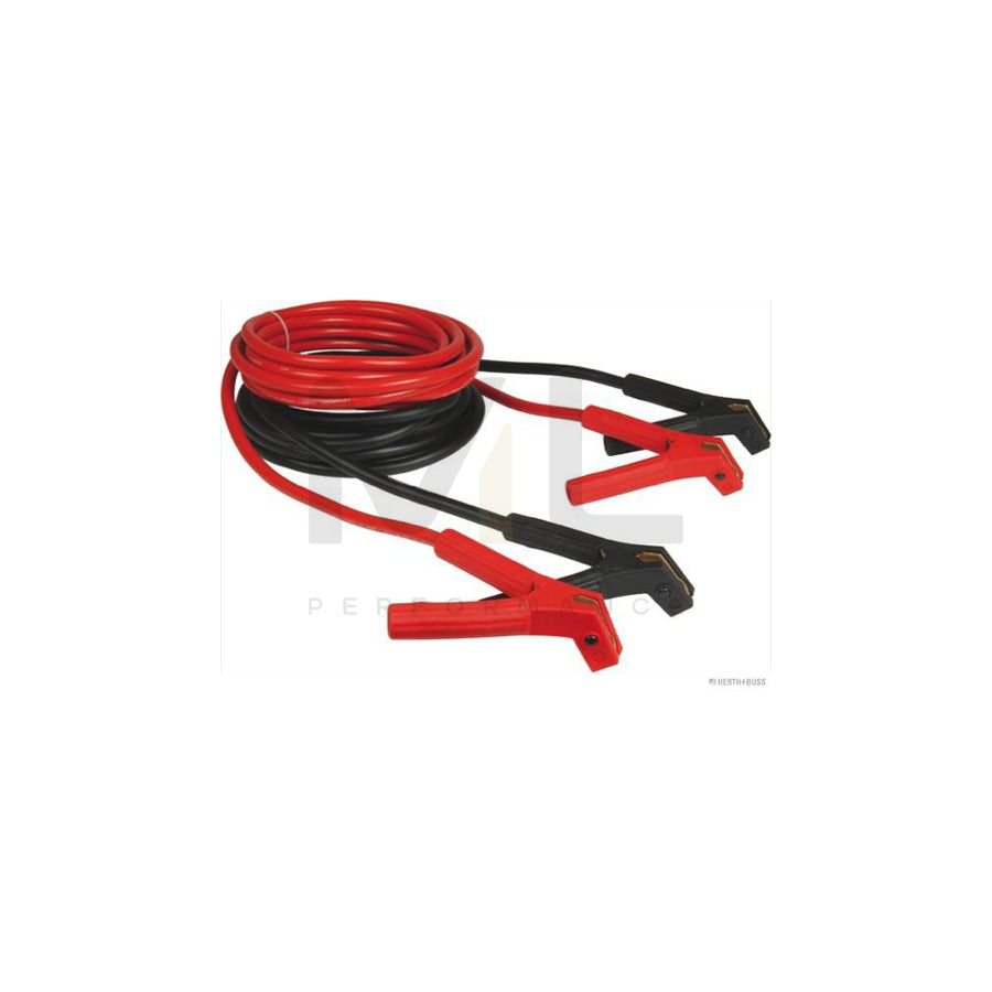 HERTH+BUSS ELPARTS 52289003 Jump leads with cast iron pliers, with earth strap, with overvoltage protection, with storage bag, 1000A