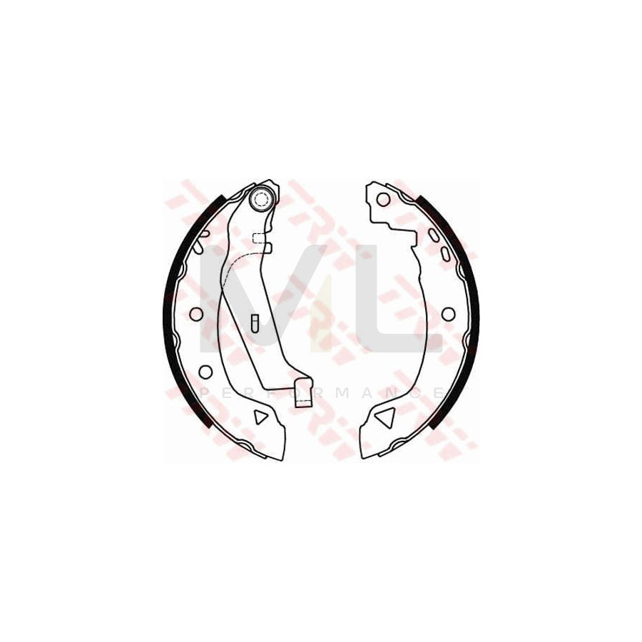 TRW GS8538 Brake Shoe Set