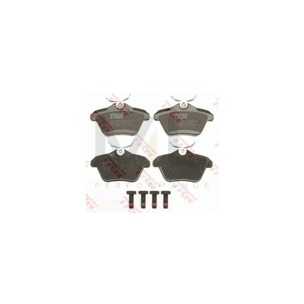 TRW Cotec Gdb1147 Brake Pad Set Not Prepared For Wear Indicator, With Brake Caliper Screws, With Accessories