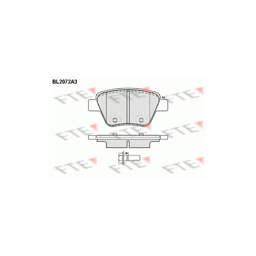 FTE 9010656 Brake Pad Set