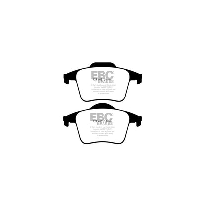 EBC PLK1902 Volvo XC90 Yellowstuff Pads and Brake Line Performance Pack - ATE Caliper 3 | ML Performance UK Car Parts