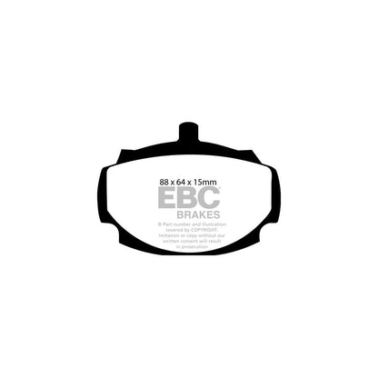 EBC DP107 Gilbern Hillman Triumph Vauxhall Ultimax Front Brake Pads 2 | ML Performance UK Car Parts