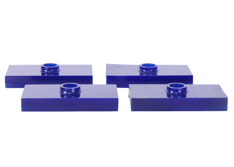 SuperPro 1956 MG MGA Base Rear Spring Insulator Pad Set