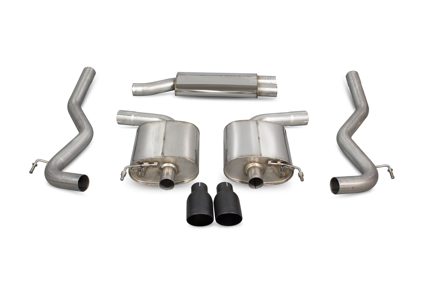 Scorpion SFD087C Ford Mustang 2.3T Resonated Cat-Back System  | ML Performance UK UK