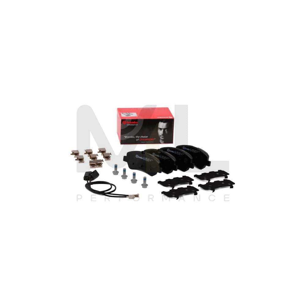 Brembo P 24 187 Brake Pad Set With Brake Caliper Screws
