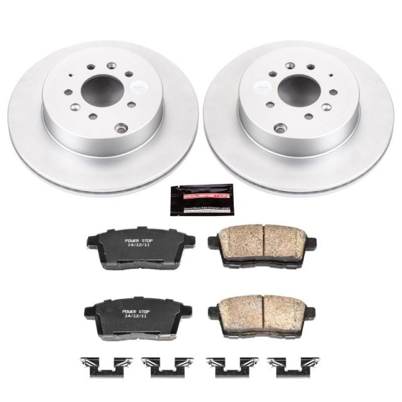 PowerStop Power Stop 07-15 Mazda CX-9 Rear Z17 Evolution Geomet Coated Brake Kit
