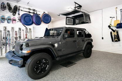 Bestop 18-26 Jeep Wrangler JL Hoss Hardtop Hoist (Black)