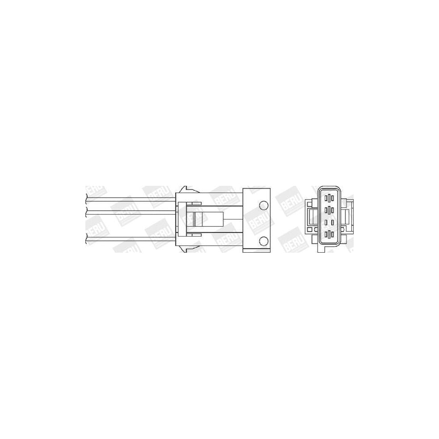 Beru Ozh154 Lambda Sensor