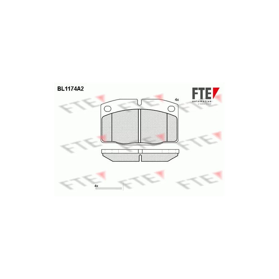 FTE Bl1174A2 Brake Pad Set