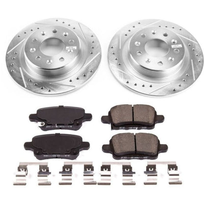 PowerStop Power Stop 2018 Chevrolet Equinox Rear Z23 Evolution Sport Brake Kit