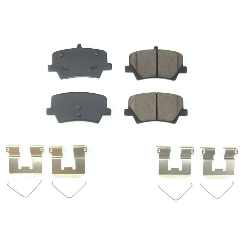 PowerStop Power Stop 2019 Volvo XC40 Rear Z17 Evolution Ceramic Brake Pads w/Hardware
