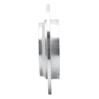 R1 Concepts R1 98-00 Volvo V70 Rear Right Drilled & Slotted Silver Brake Rotor