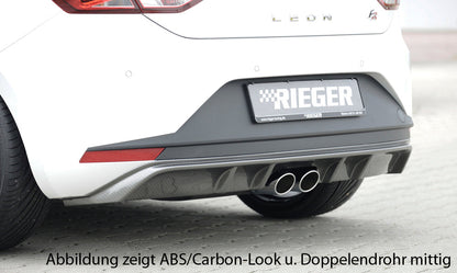 Rieger 00088032 Seat 5F Leon Rear Diffuser 1 |ML Performance UK Car Parts