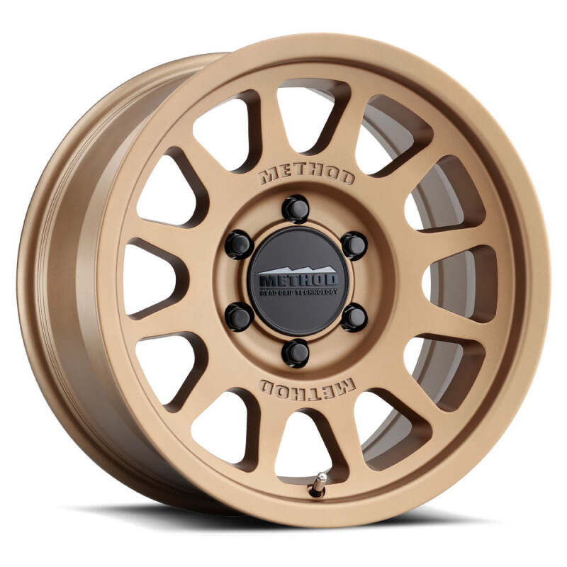 Method Wheels Method MR703 17x9 / -12mm Offset / 106.25mm Bore / 6x5.5 BP / 4.8in BS - Method Bronze Wheel