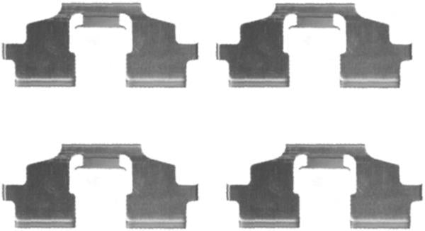 TEXTAR 82506900 Brake Pad Fitting Kit